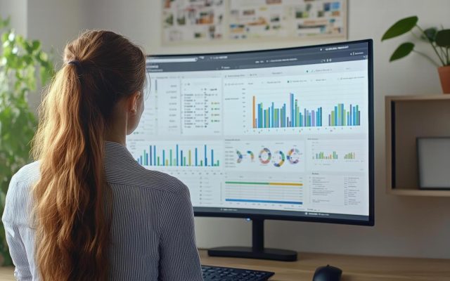 Painel de CRM político com lista de contatos da base eleitoral organizada por categorias